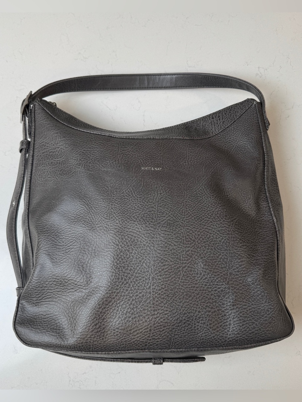 Matt & Nat Dark Brown Vegan Leather Shoulder Bag